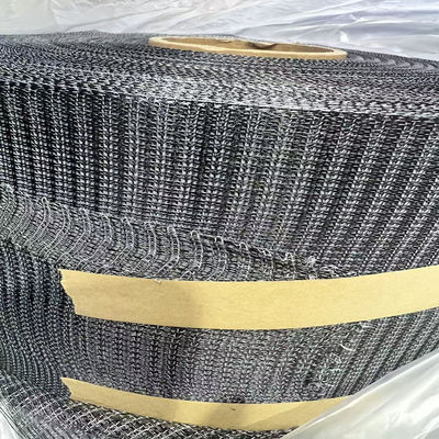 Black Color Polyester Netting Scrim For Removing Air During Making Pressure Basalt Fiber Pipeline