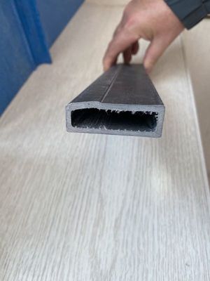 70mm Brown Plastic Extrusion Pultruded FRP Profiles Waterproof