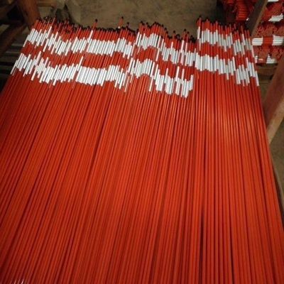 Infrastructure Pultrusion Fiberglass Rod As Warning Stake And Signs